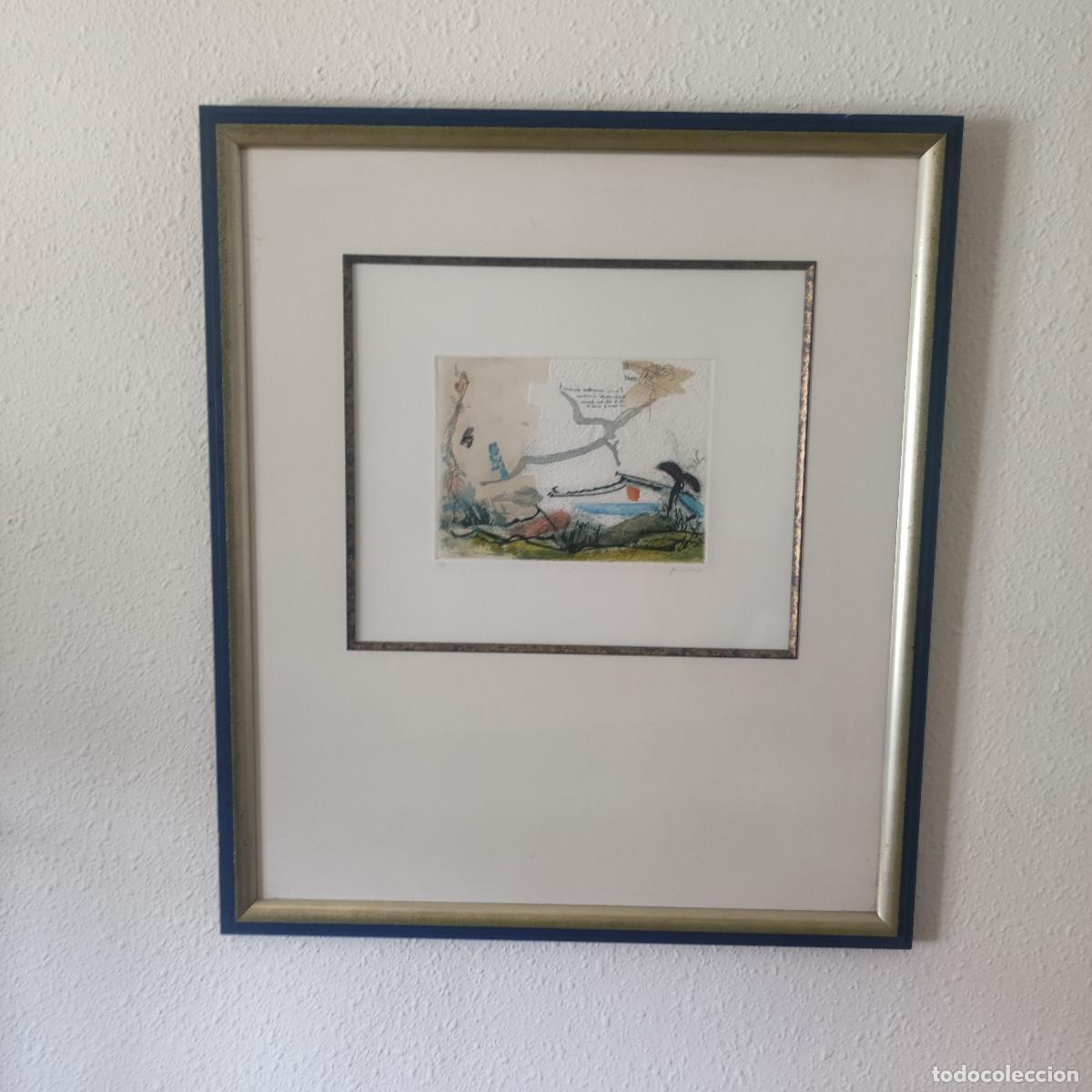 Arte: cuadro abstracto firmado MOMNETI 93