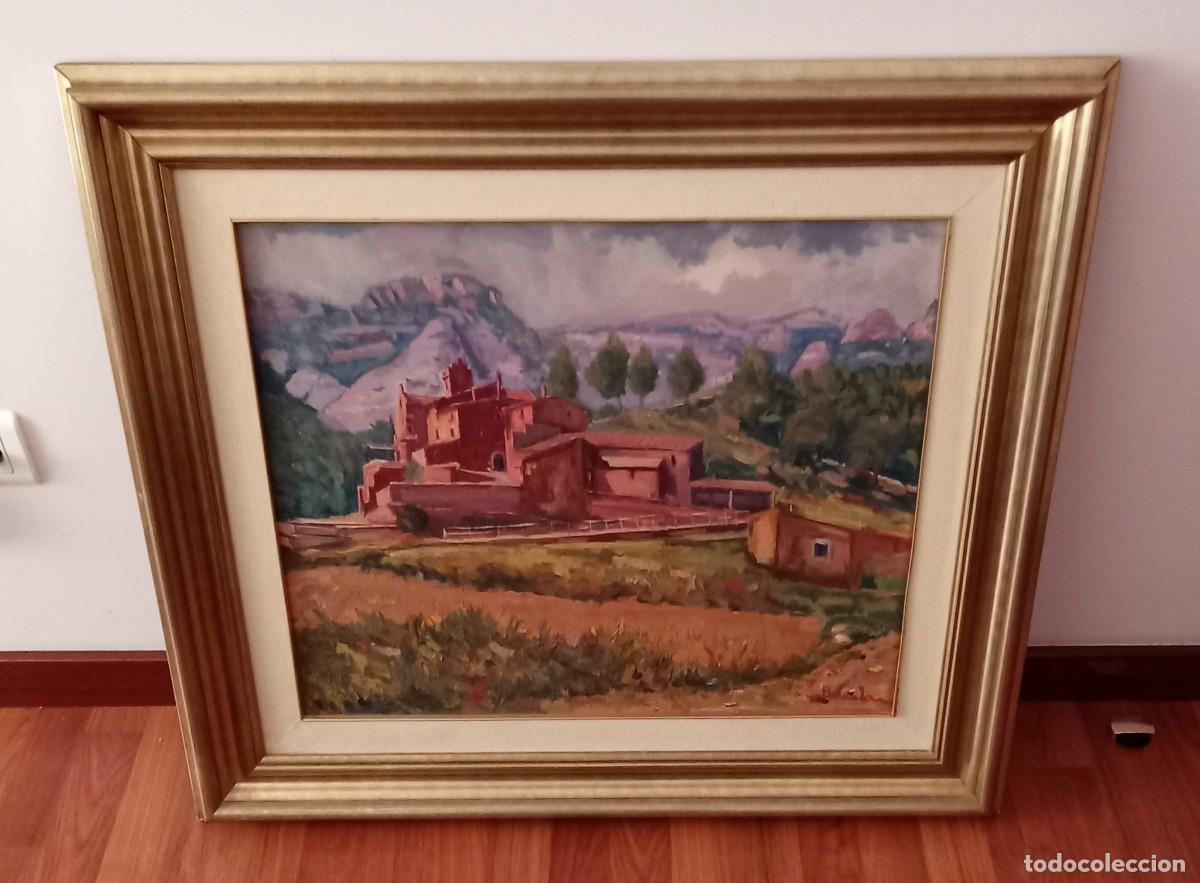 Arte: Cuadro al oleo del pintor Washington Barcala. 50 x 60 cm.