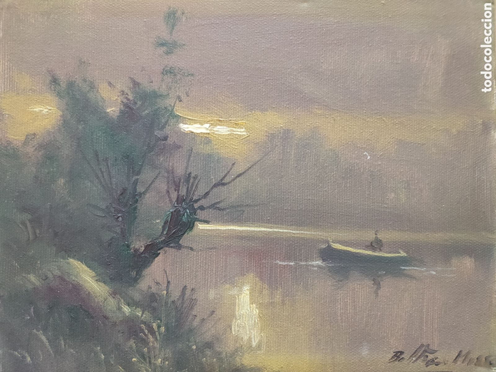 Arte: Enric Beltran Messa (Valencia 1940-2006) &oacute;leo sobre tela firmado