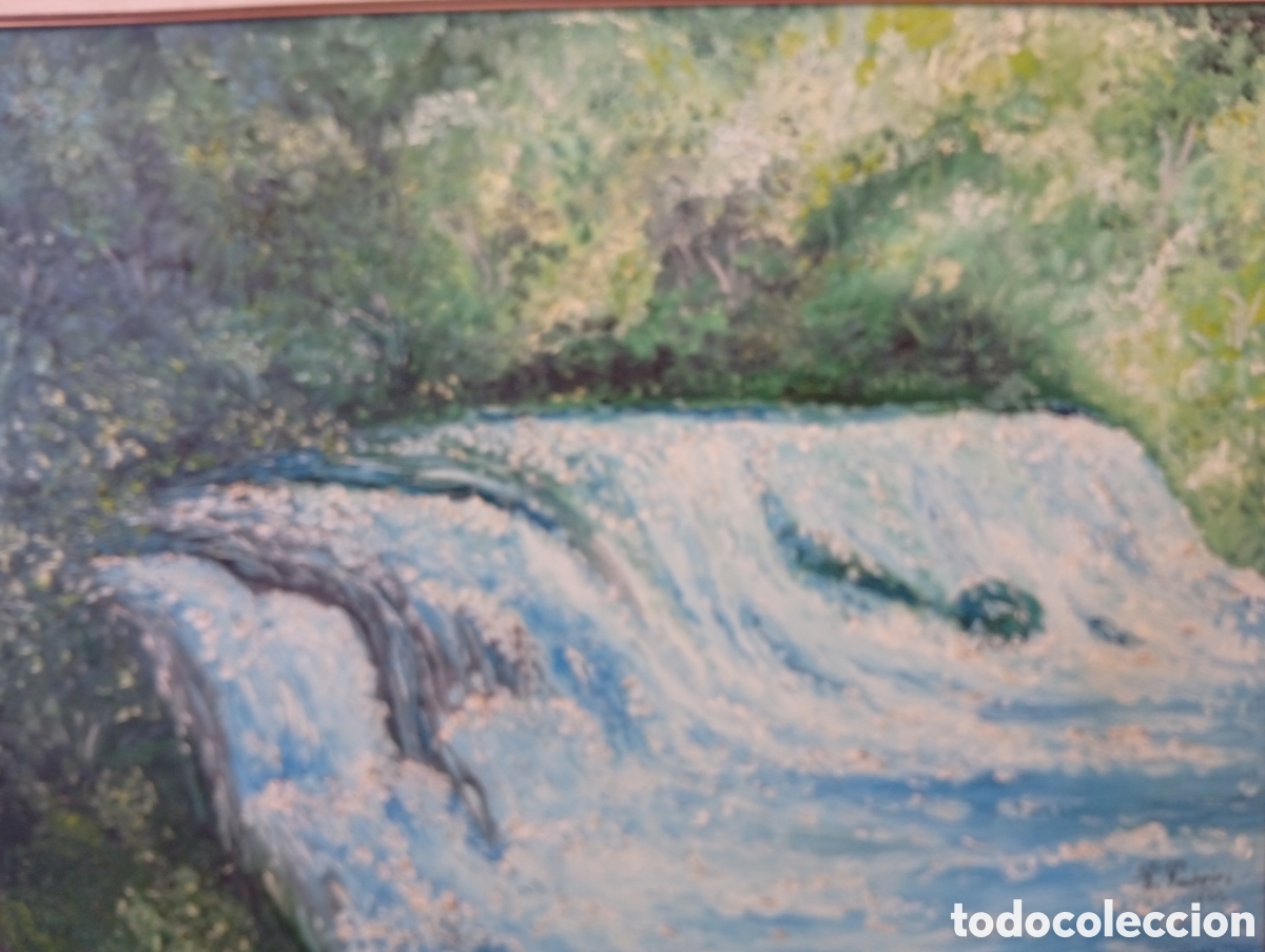 Arte: Preciosa pintura oleo decorativo firmado Padron