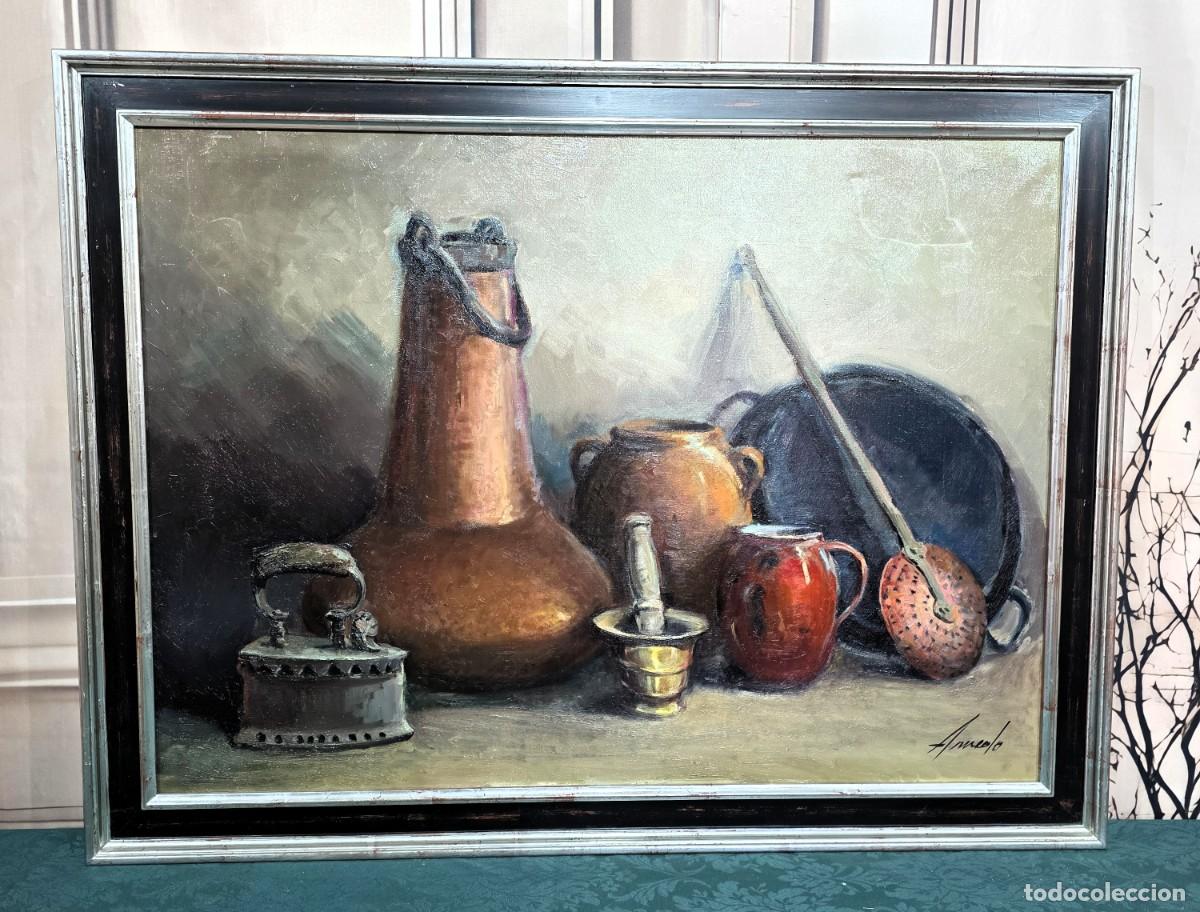 Arte: Francisco ARNEDO Linares (Valencia 1925 - 2011) - Bodeg&oacute;n