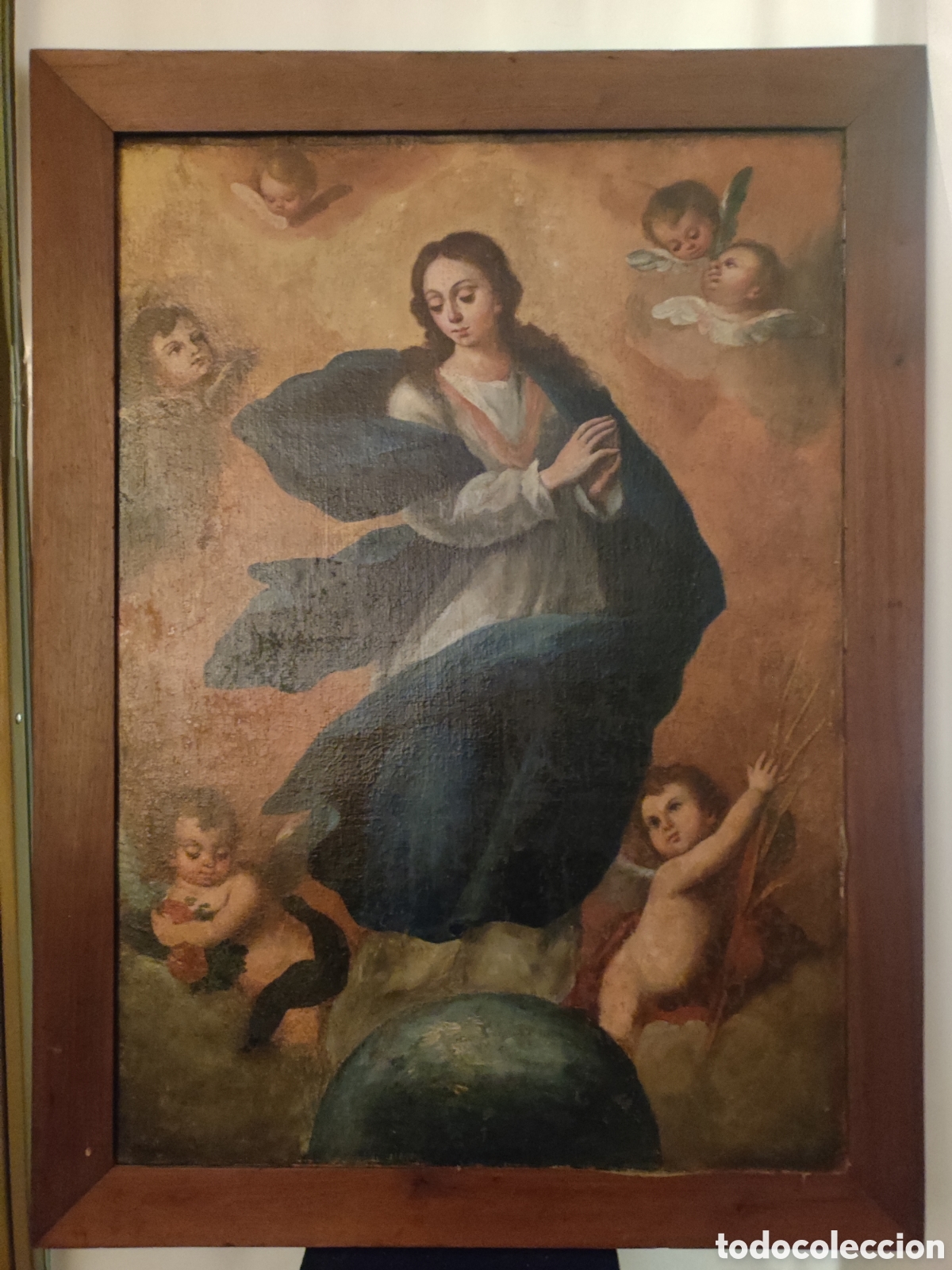 Arte: Inmaculada con &Aacute;ngeles
