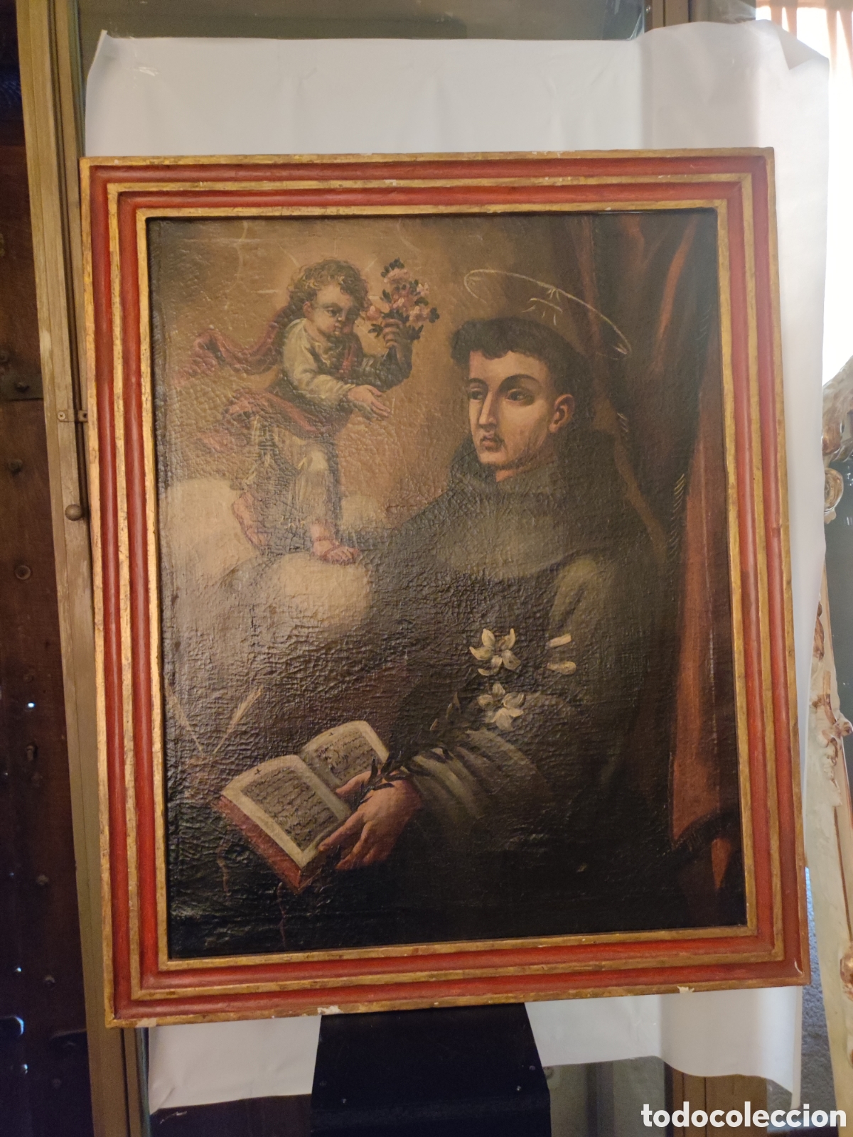 Arte: Fraile orante con &aacute;ngel