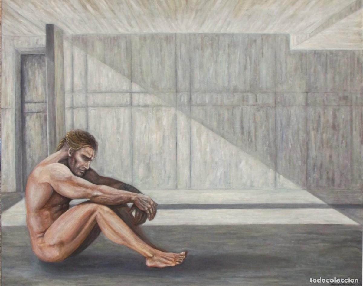 Arte: Vac&iacute;o, &oacute;leo sobre lienzo 100 x 81 cm - Yolanda Molina Bra&ntilde;as - Certificado