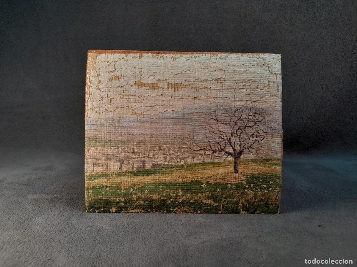 Arte: ESCUELA CATALANA. &Oacute;LEO SOBRE TABLA. PAISAJE. PRINCIPIOS S. XX.