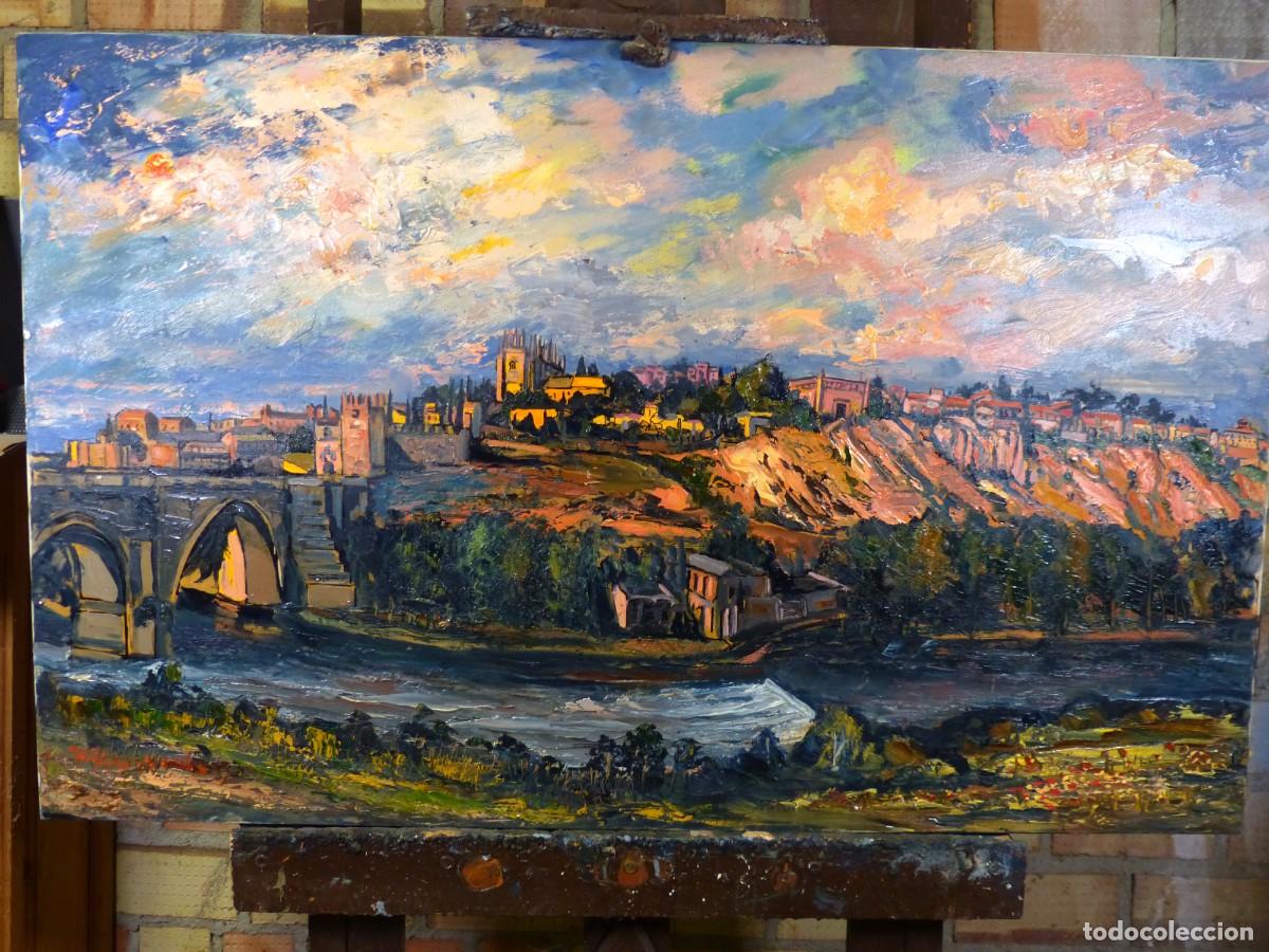 Arte: Magn&iacute;fica obra de gran formato del reconocido pintor espa&ntilde;ol Agust&iacute;n Hern&aacute;ndez Sanz (Madrid)