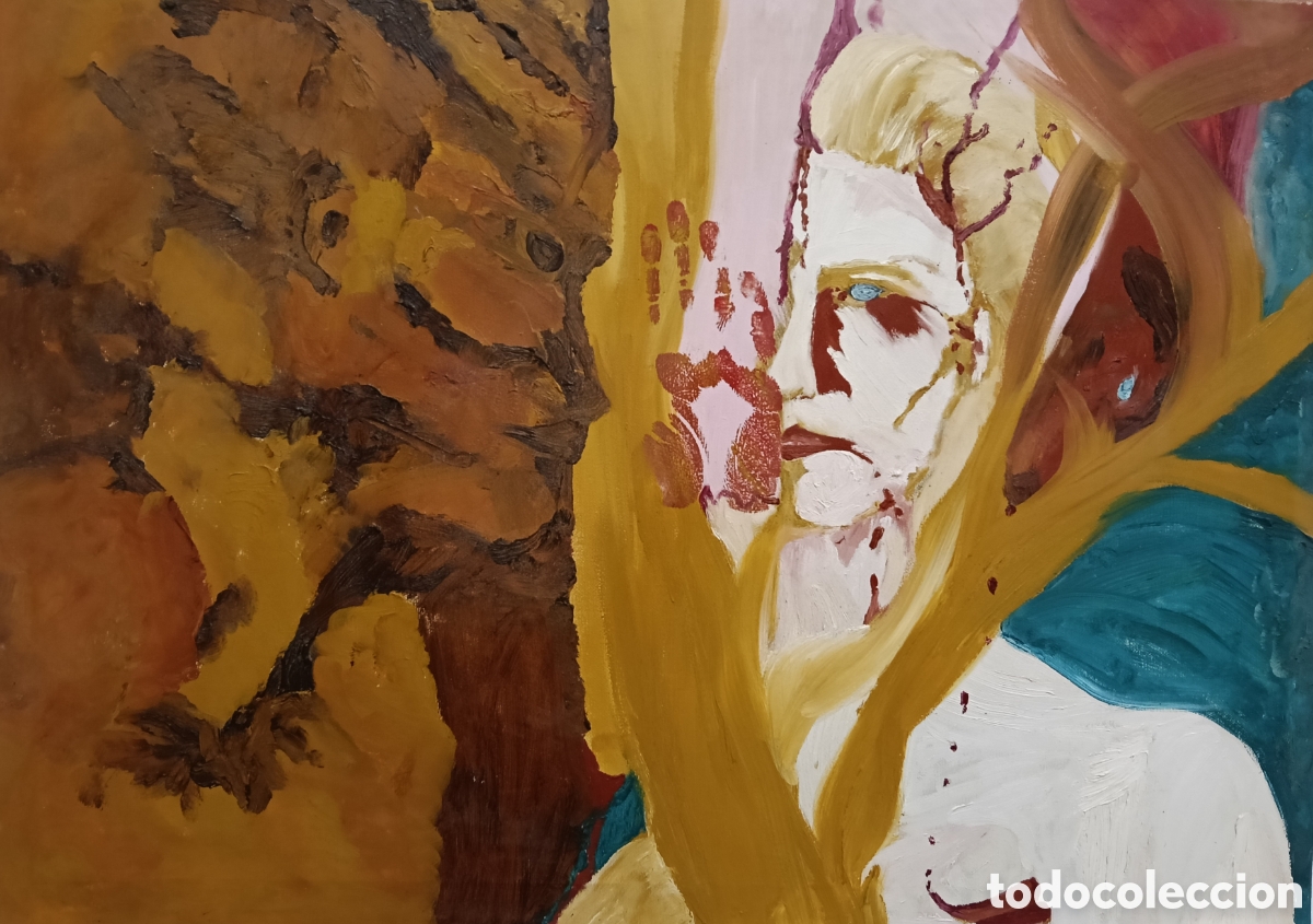 Arte: &ldquo;Frontera interna (obra reversible) &ndash; &Oacute;leo sobre lienzo / Vida y muerte en dualidad&rdquo;