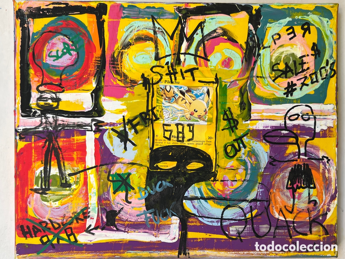 Arte: Pikachu Pop art Basquiat