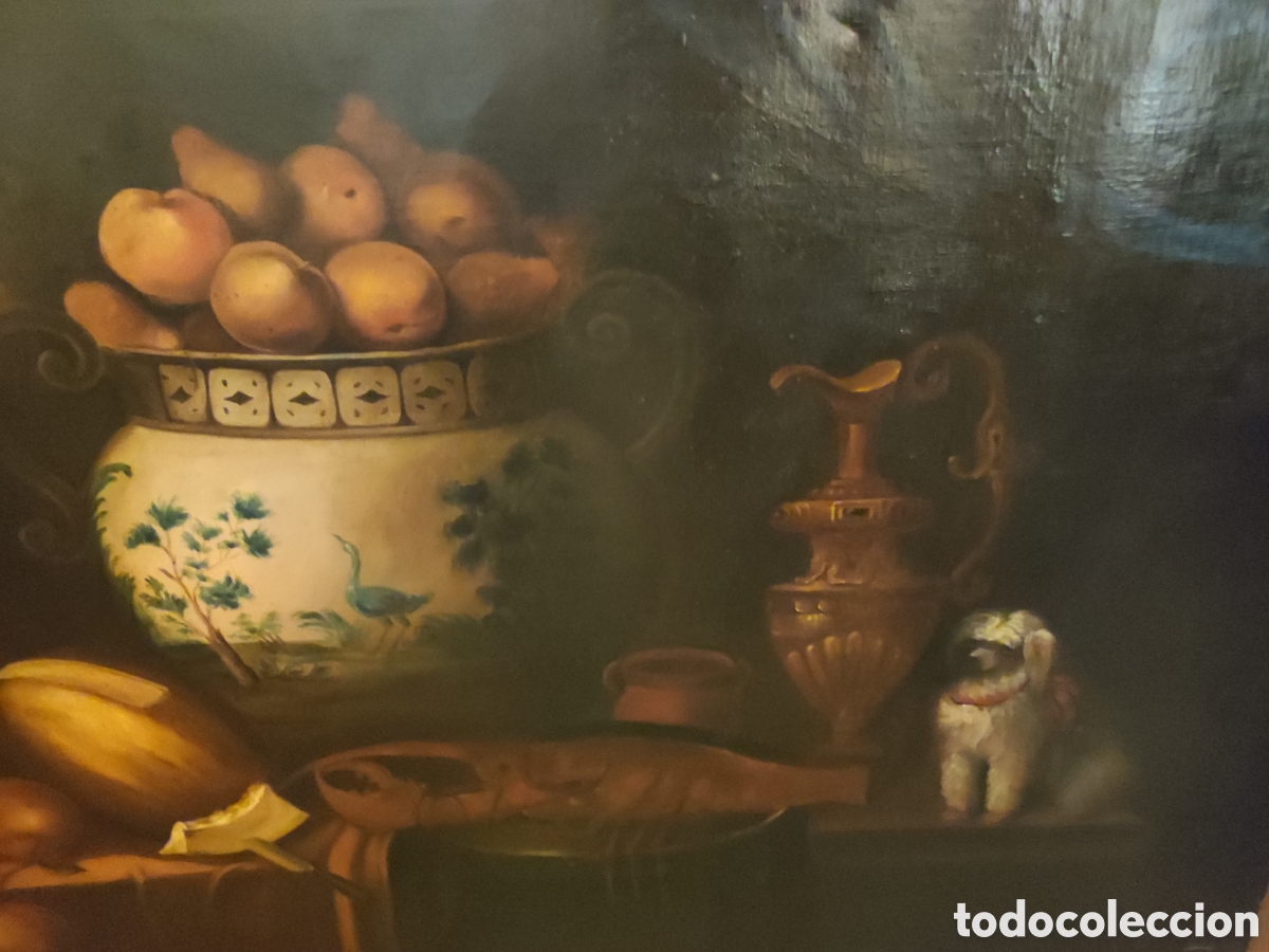 Arte: Bodeg&oacute;n de frutas siglo XIX - Foto 6