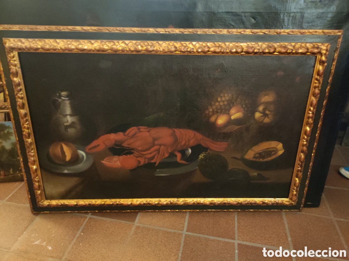 Art: Bodegas con Bogavante central siglo XVII