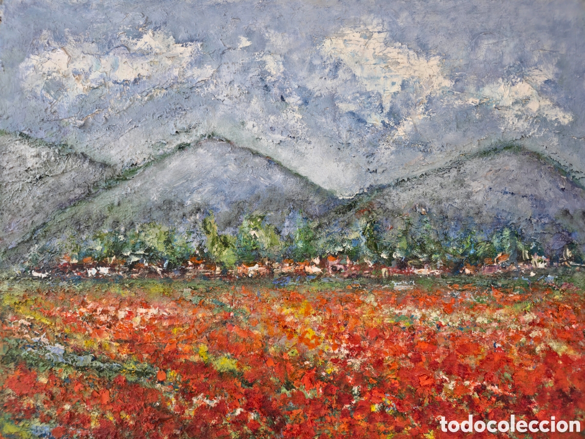 Arte: Paisaje de Pueblo por Jos&eacute; Alguer&oacute;