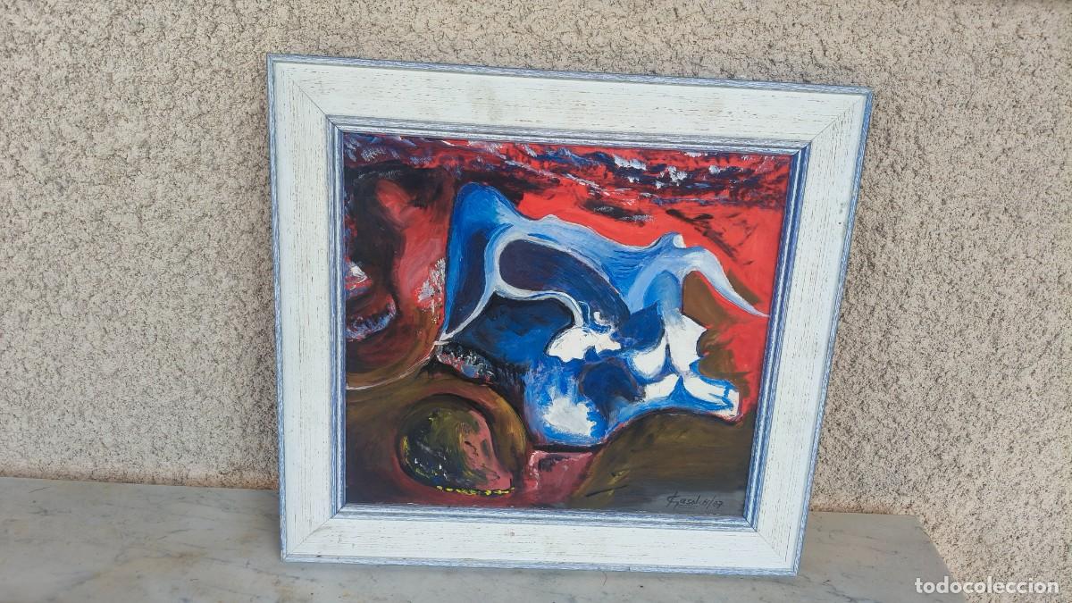 Arte: Peinture sur bois abstraite GASOL 04/07