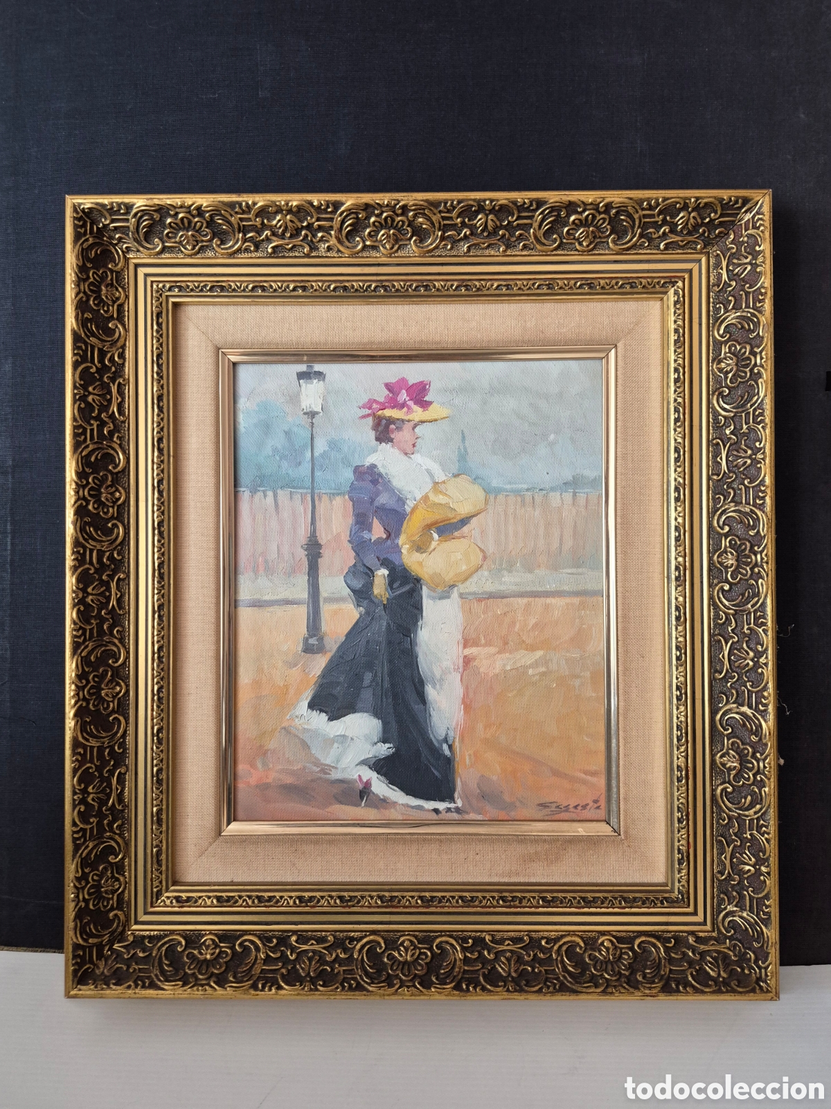 Arte: Lu&iacute;s arana Sagasta-1929. oleo sobre lienzo. Firmado, sagasta.