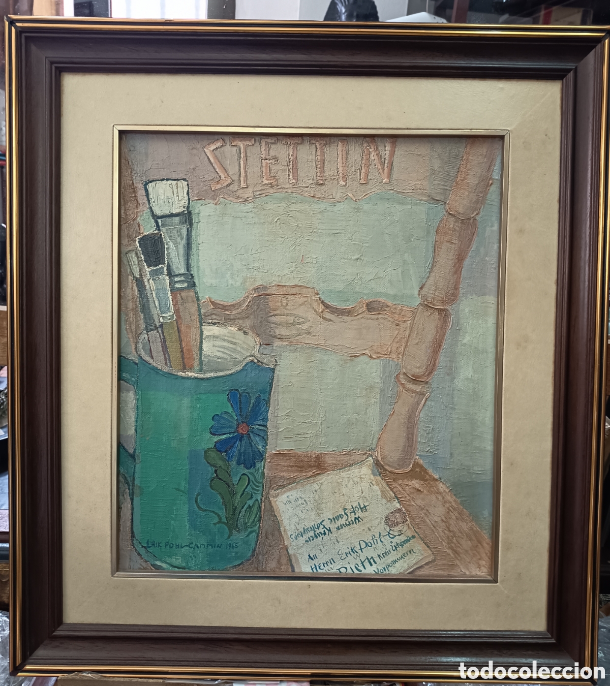 Arte: Pintor Erik Pohl Cammin, oleo sobre lienzo