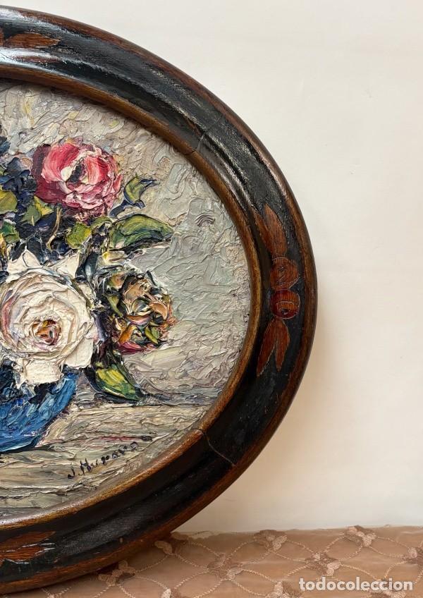 Arte: Bodeg&oacute;n Oval de Primeros del Siglo XX - Foto 4