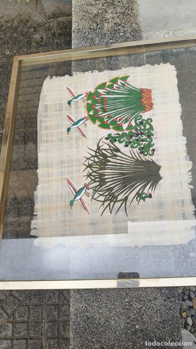 Arte: Peinture sur Papyrus moderne 1979 Egypte