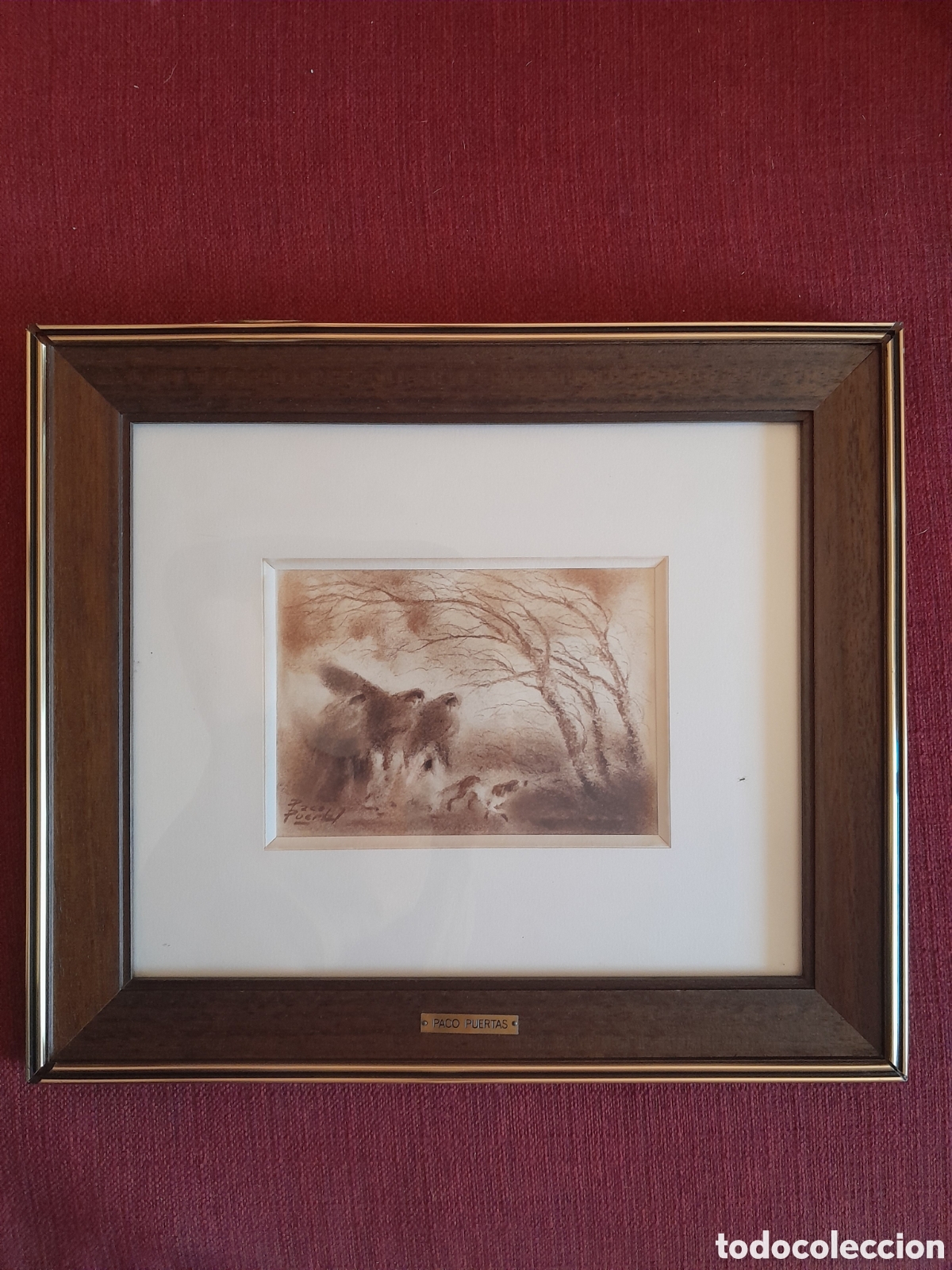 Arte: Cuadro del pintor Paco Puertas.