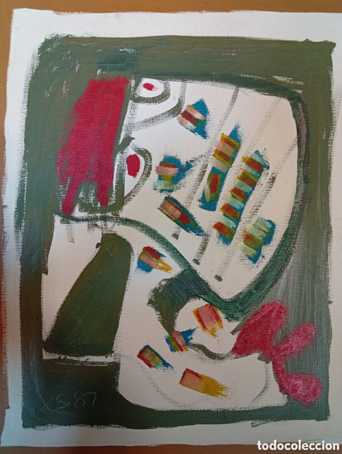 Arte: Preciosa pintura oleo lienzo firmado (..?