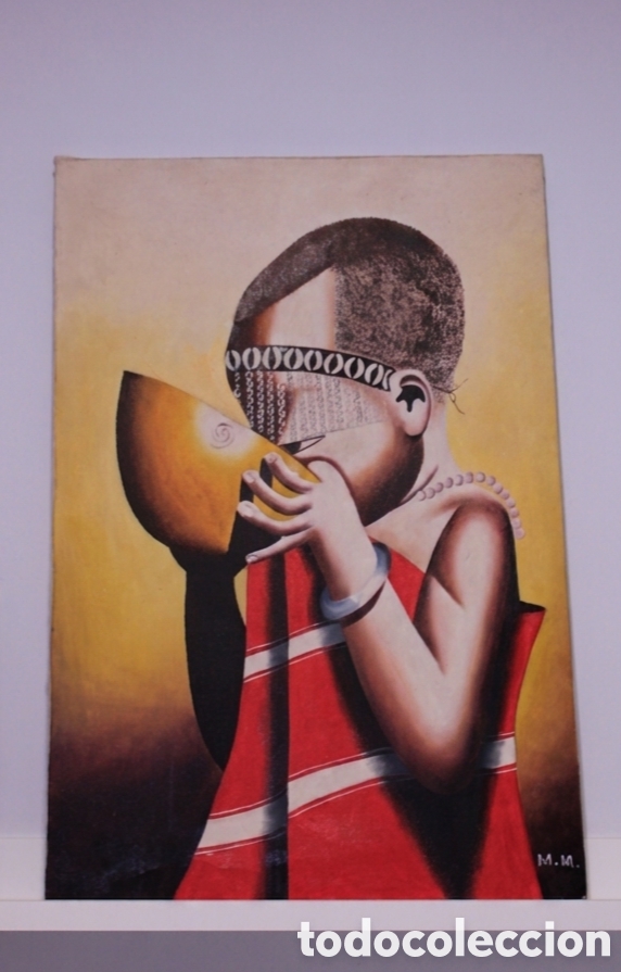 Arte: Figura infantil Masai - Foto 3