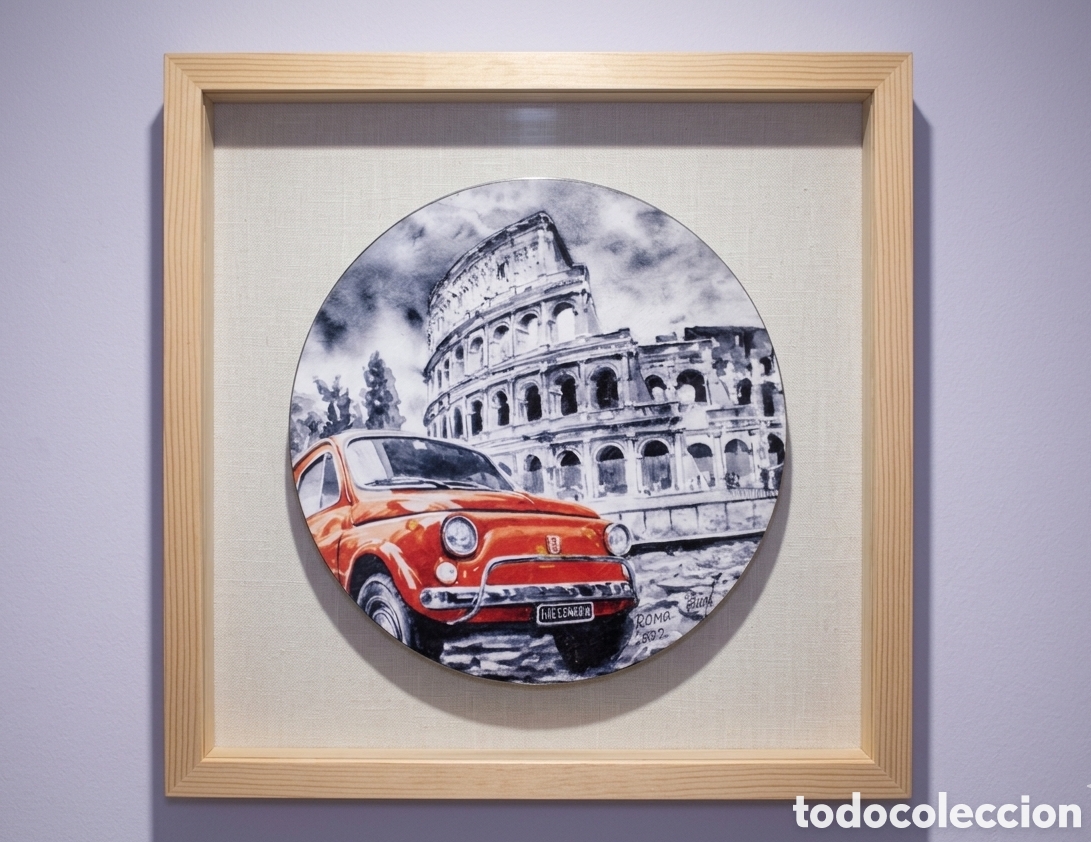Arte: Cuadro &rdquo;Contrastes de Roma&rdquo; - Foto 3