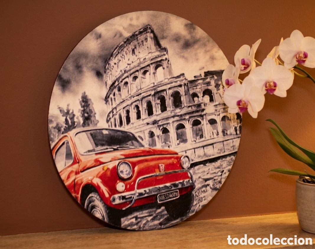 Arte: Cuadro &rdquo;Contrastes de Roma&rdquo; - Foto 1