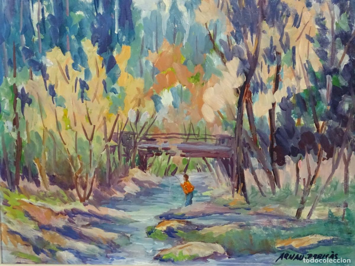 Arte: &Oacute;LEO TABLEX ARNAU PERICAS 1981. LES BARBOTES, EL PONT, BIGUES.