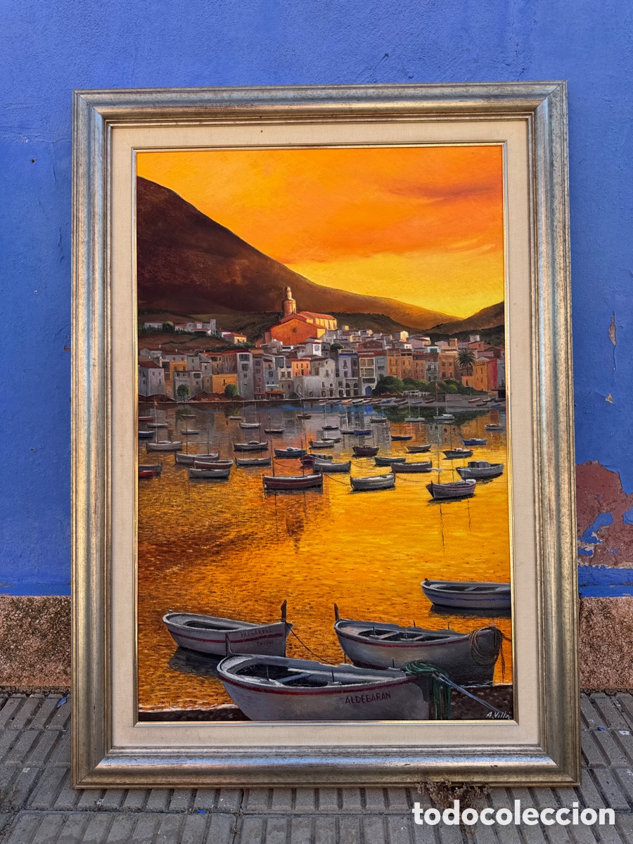 Arte: Alejandro Vill&aacute; Bassols - Cadaqu&eacute;s 1991 - &oacute;leo sobre tela