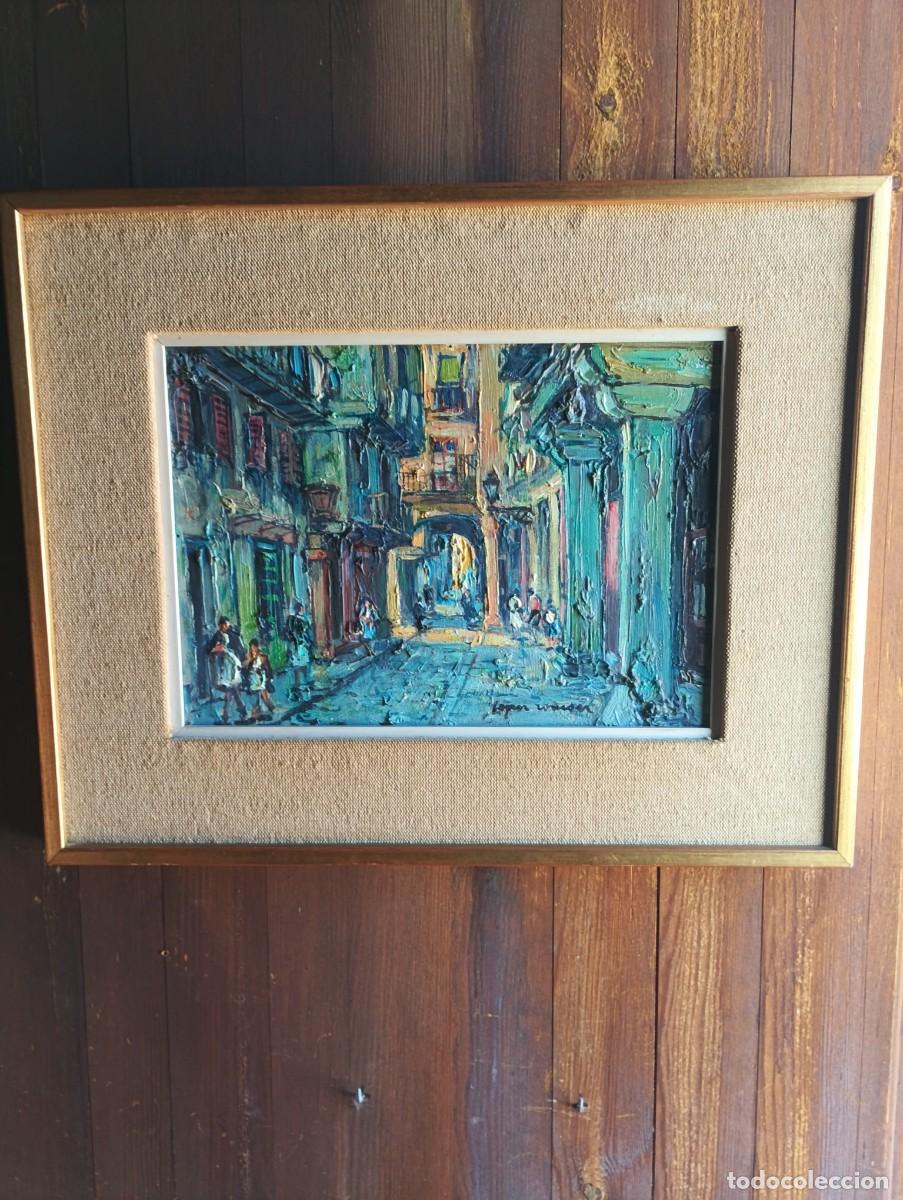 Arte: L&Oacute;PEZ RAMON - OLEO SOBRE TABLERO. - Foto 1