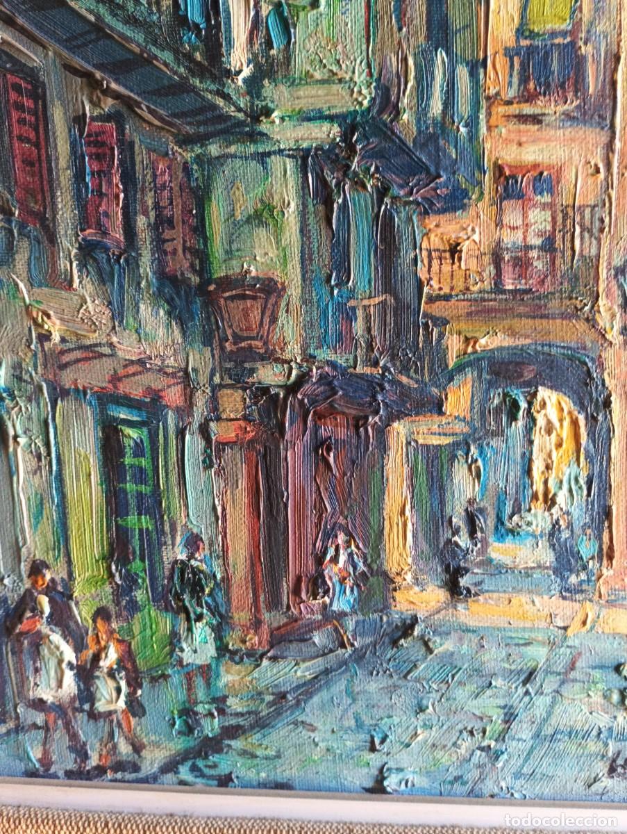 Arte: L&Oacute;PEZ RAMON - OLEO SOBRE TABLERO. - Foto 4