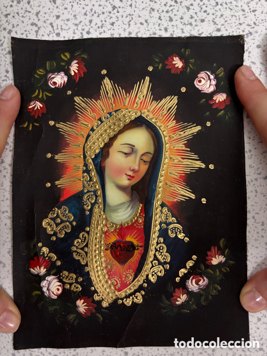 Arte: Lienzos Cuzco Per&uacute; Religiosos importados - Foto 2