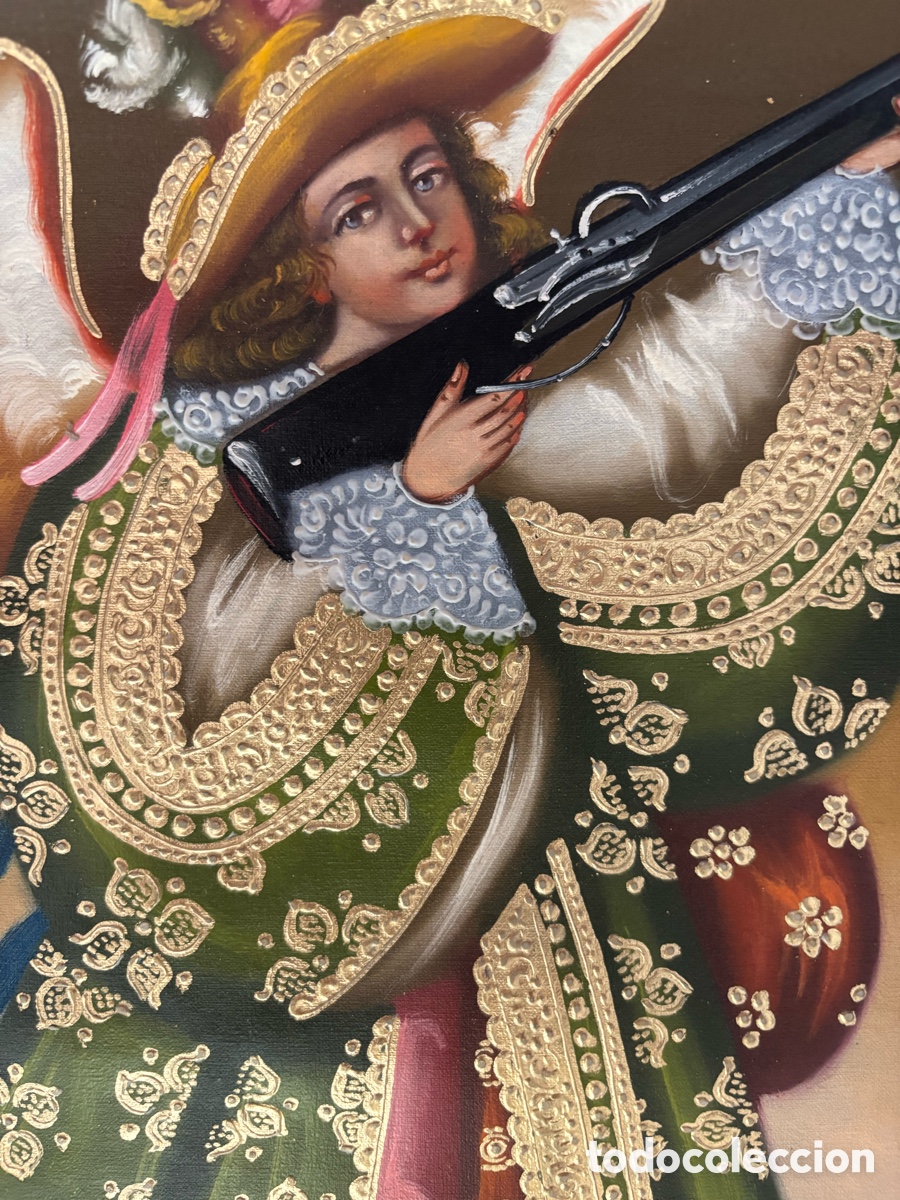 Arte: Lienzos Cuzco Per&uacute; Religiosos importados - Foto 9