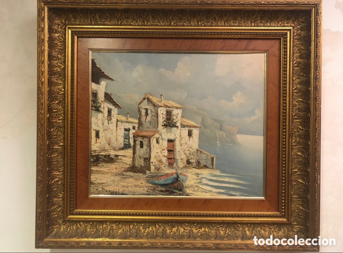 Arte: Oleo sobre lienzo firmado Pascual