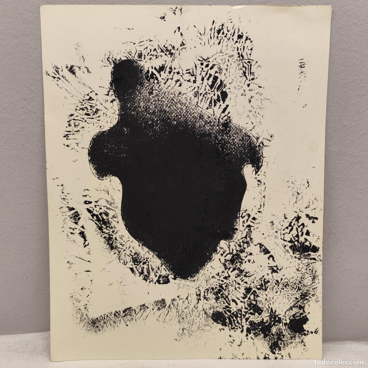 Arte: ALFREDO LANZ (1945) - OBRA ORIGINAL - SERIE ROSTROS HUMANOS - 46 X 36 CM - TECNICA MIXTA / 1422