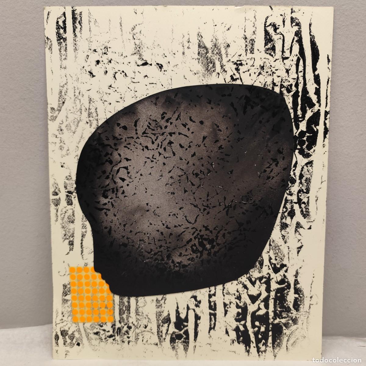 Arte: ALFREDO LANZ (1945) - OBRA ORIGINAL - SERIE ROSTROS HUMANOS - 46 X 36 CM - TECNICA MIXTA / 1423