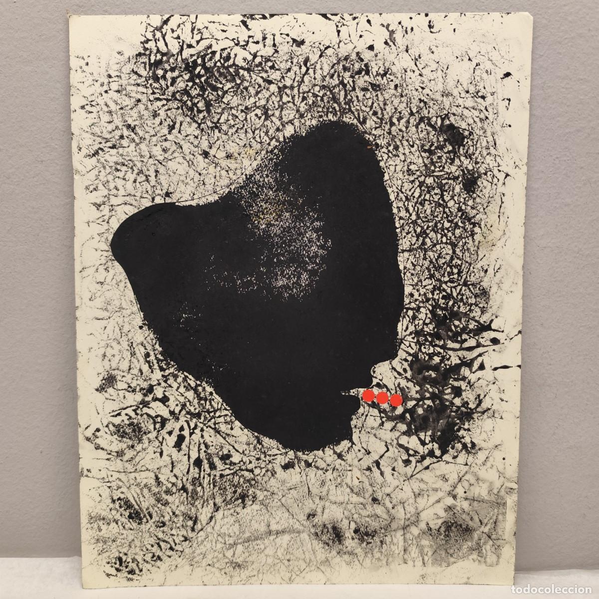 Arte: ALFREDO LANZ (1945) - OBRA ORIGINAL - SERIE ROSTROS HUMANOS - 46 X 36 CM - TECNICA MIXTA / 1440