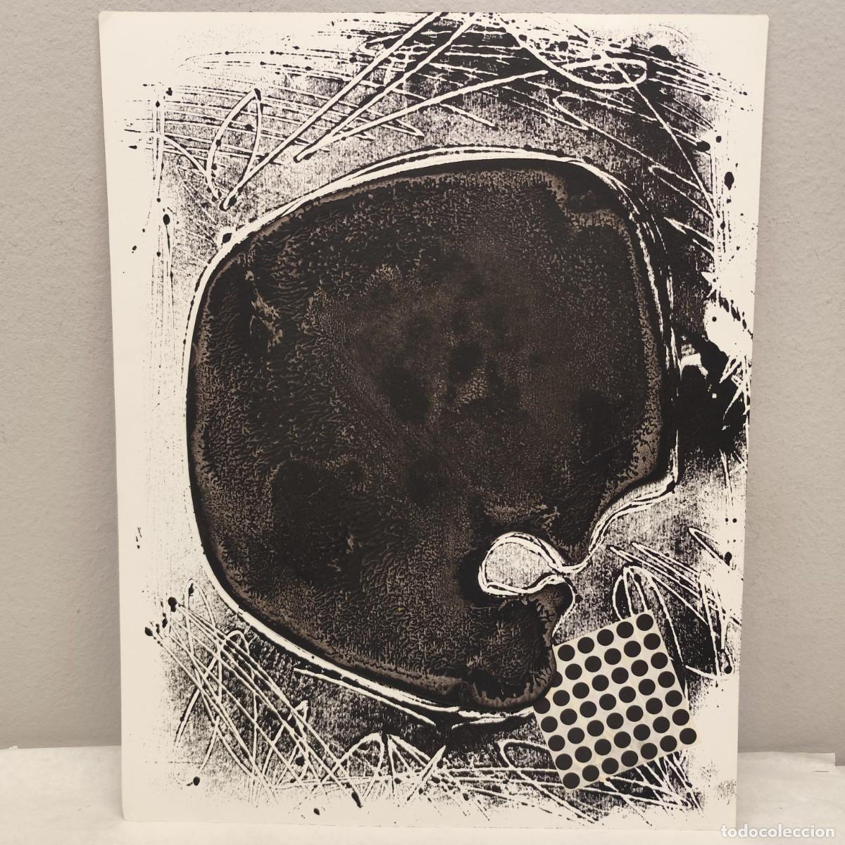 Arte: ALFREDO LANZ (1945) - OBRA ORIGINAL - SERIE ROSTROS HUMANOS - 46 X 36 CM - TECNICA MIXTA / 1444