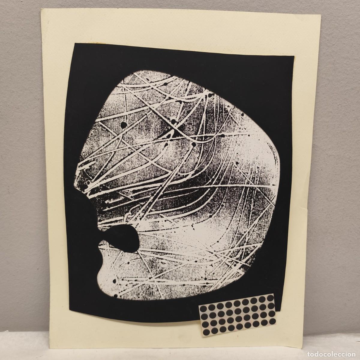 Arte: ALFREDO LANZ (1945) - OBRA ORIGINAL - SERIE ROSTROS HUMANOS - 46 X 36 CM - TECNICA MIXTA / 1450