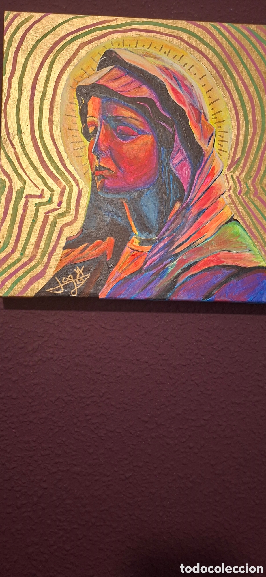 Arte: &rdquo; Virgen girl &rdquo;Luminiscencia 25&rdquo;