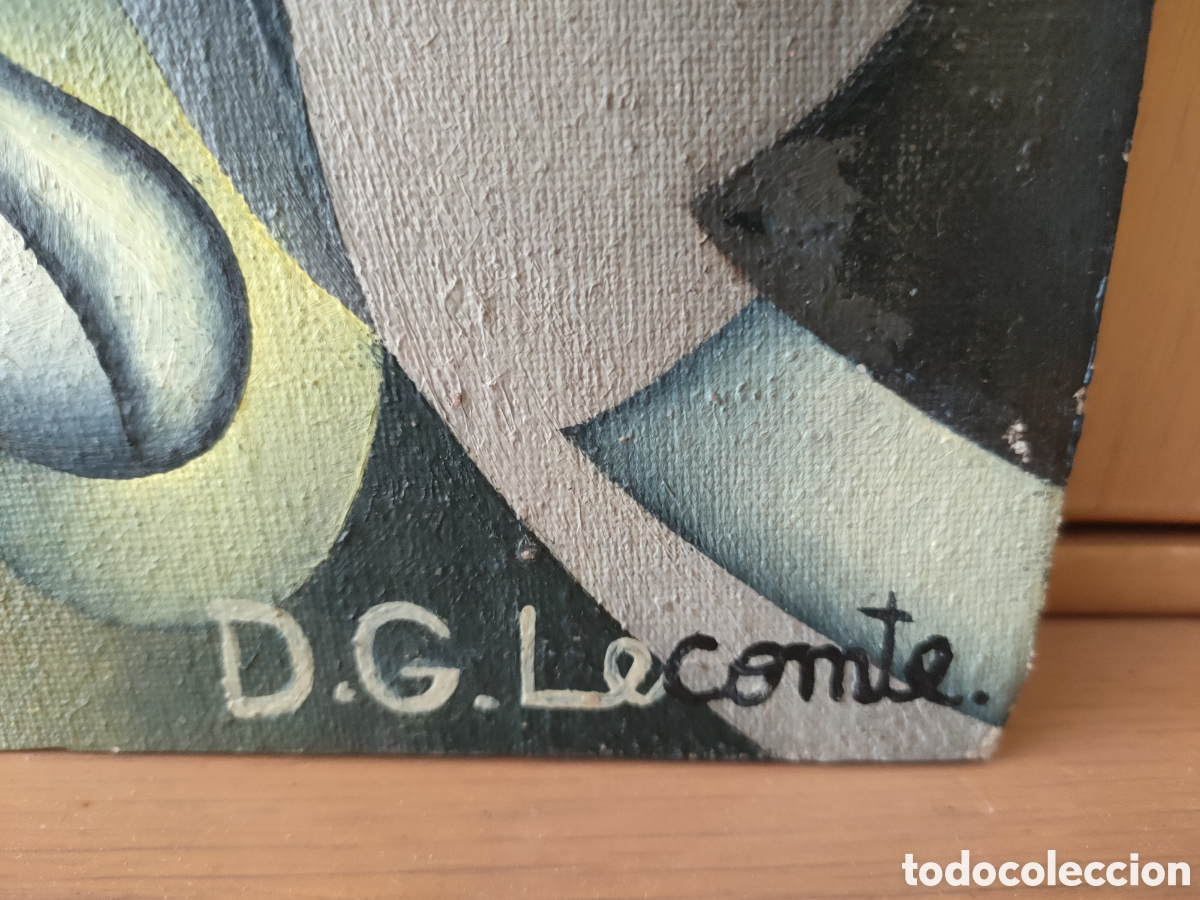 Arte: D.G. Lecomte &oacute;leo sobre tabla