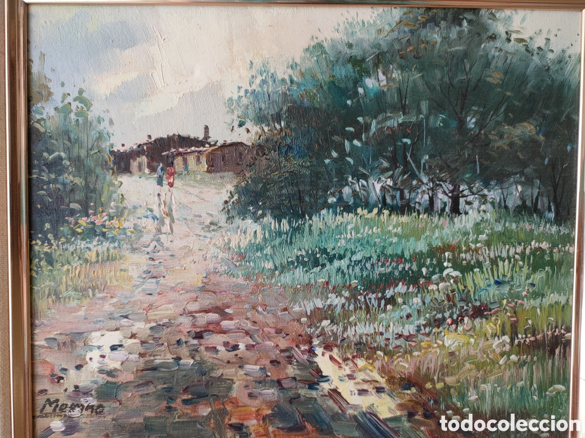 Arte: Manuel Merino &oacute;leo sobre tela paisaje