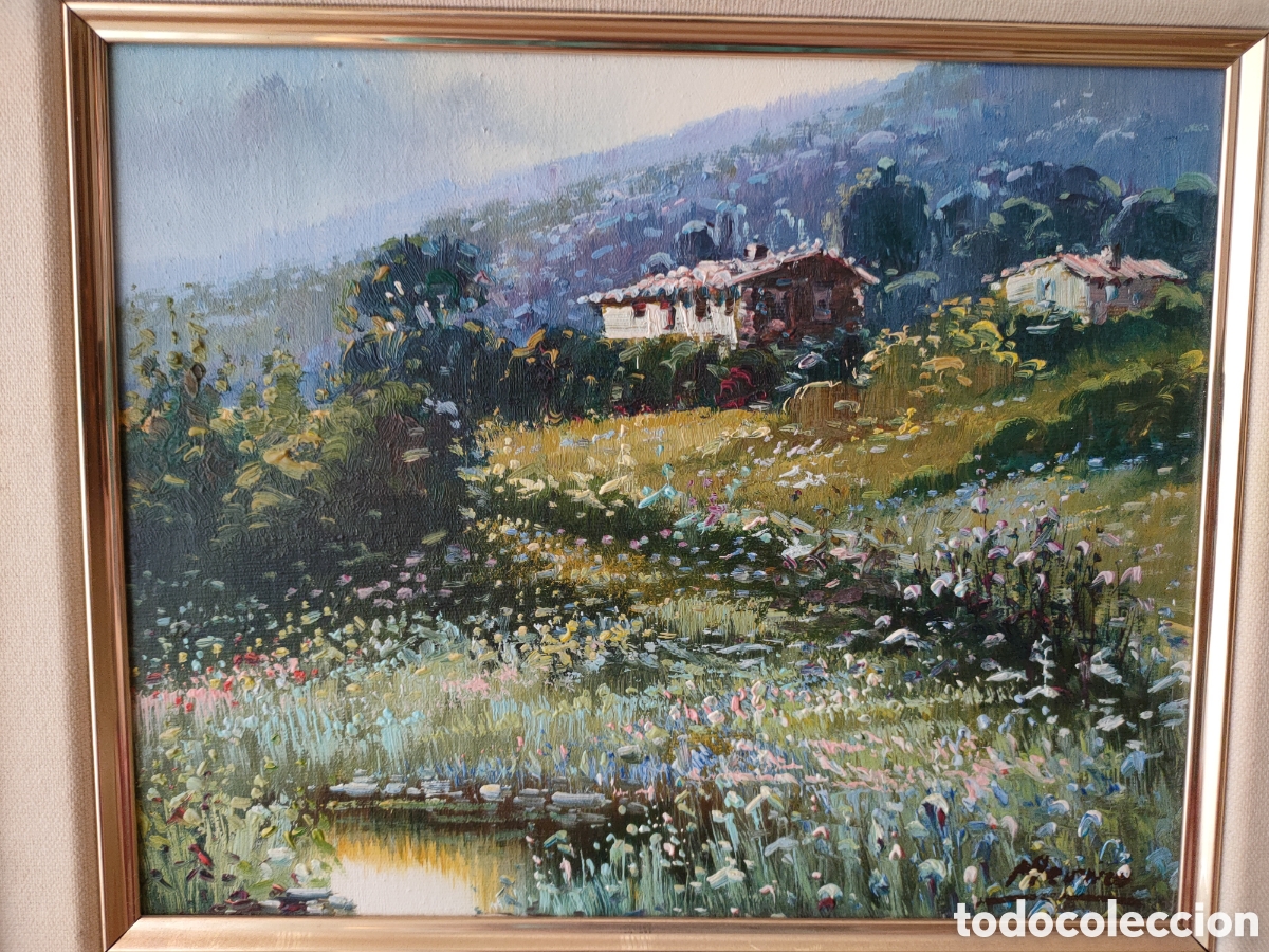 Arte: Manuel Merino &oacute;leo sobre tela paisaje