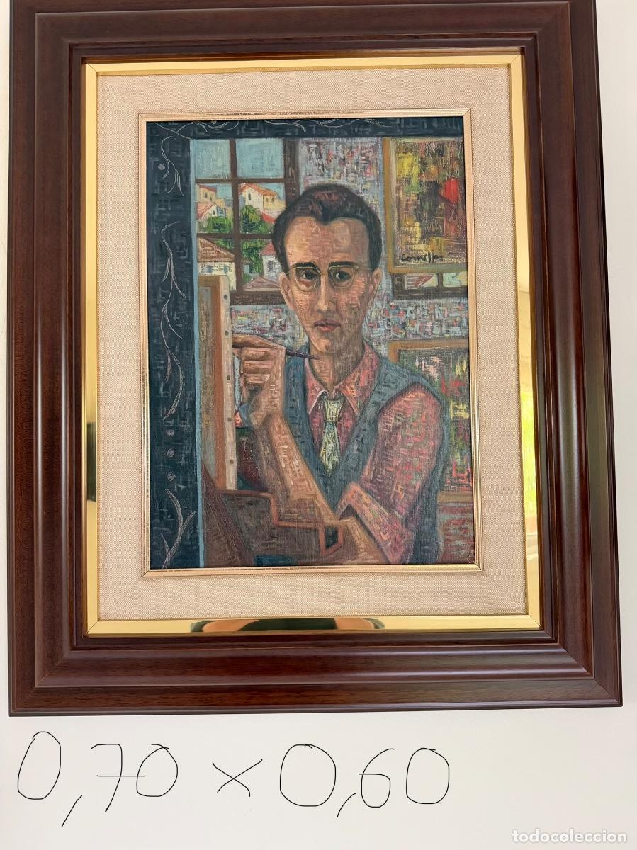 Arte: Cuadro autorretrat i de Comellas