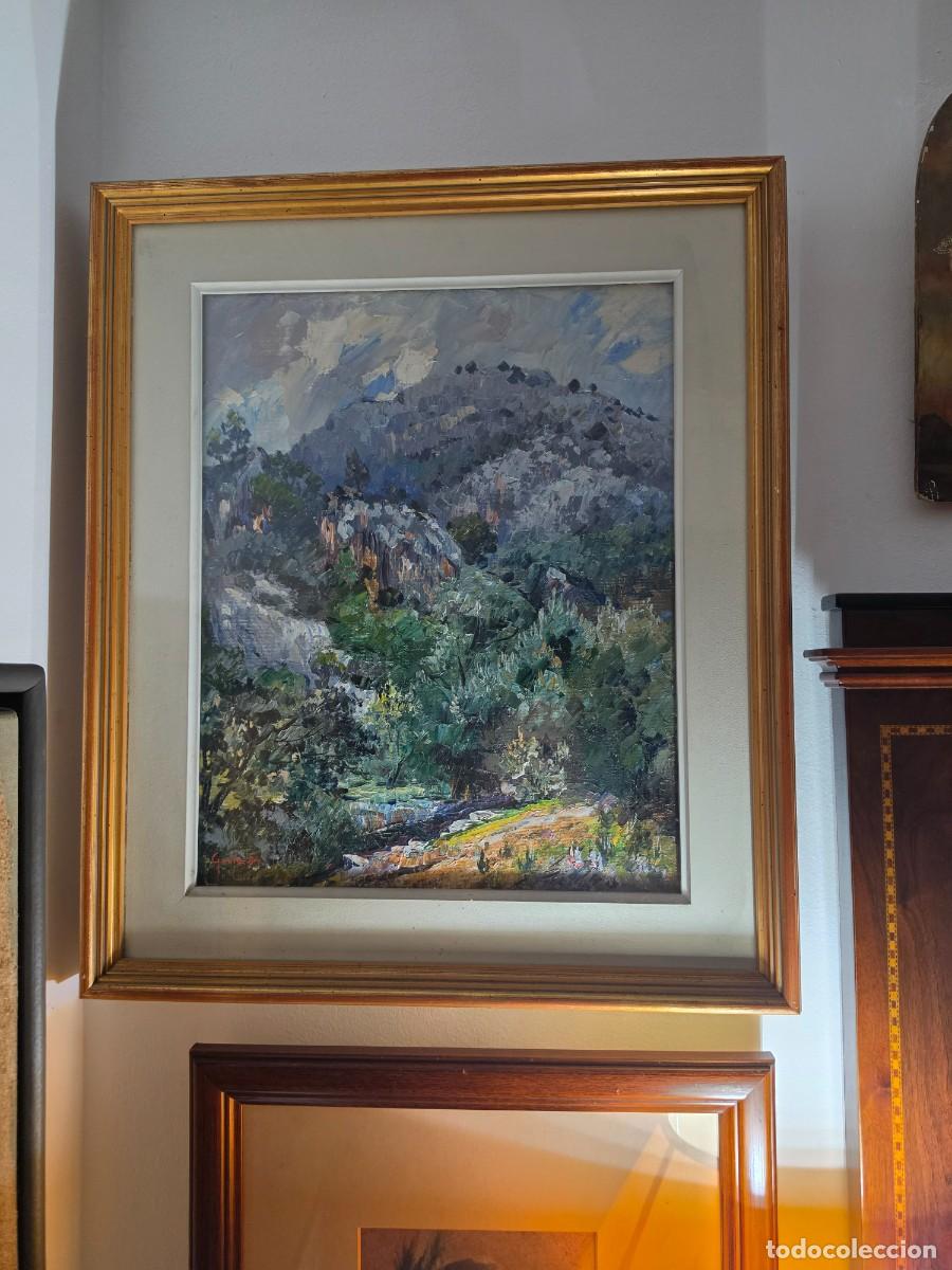 Arte: S'Estret de Valldemossa, &oacute;leo de Francisco Gaita (1944)