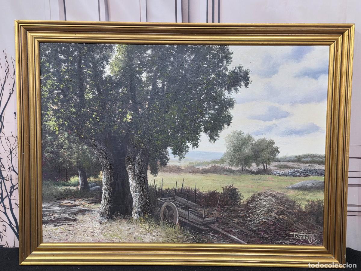 Arte: Pintura oleo Francisco Toledano