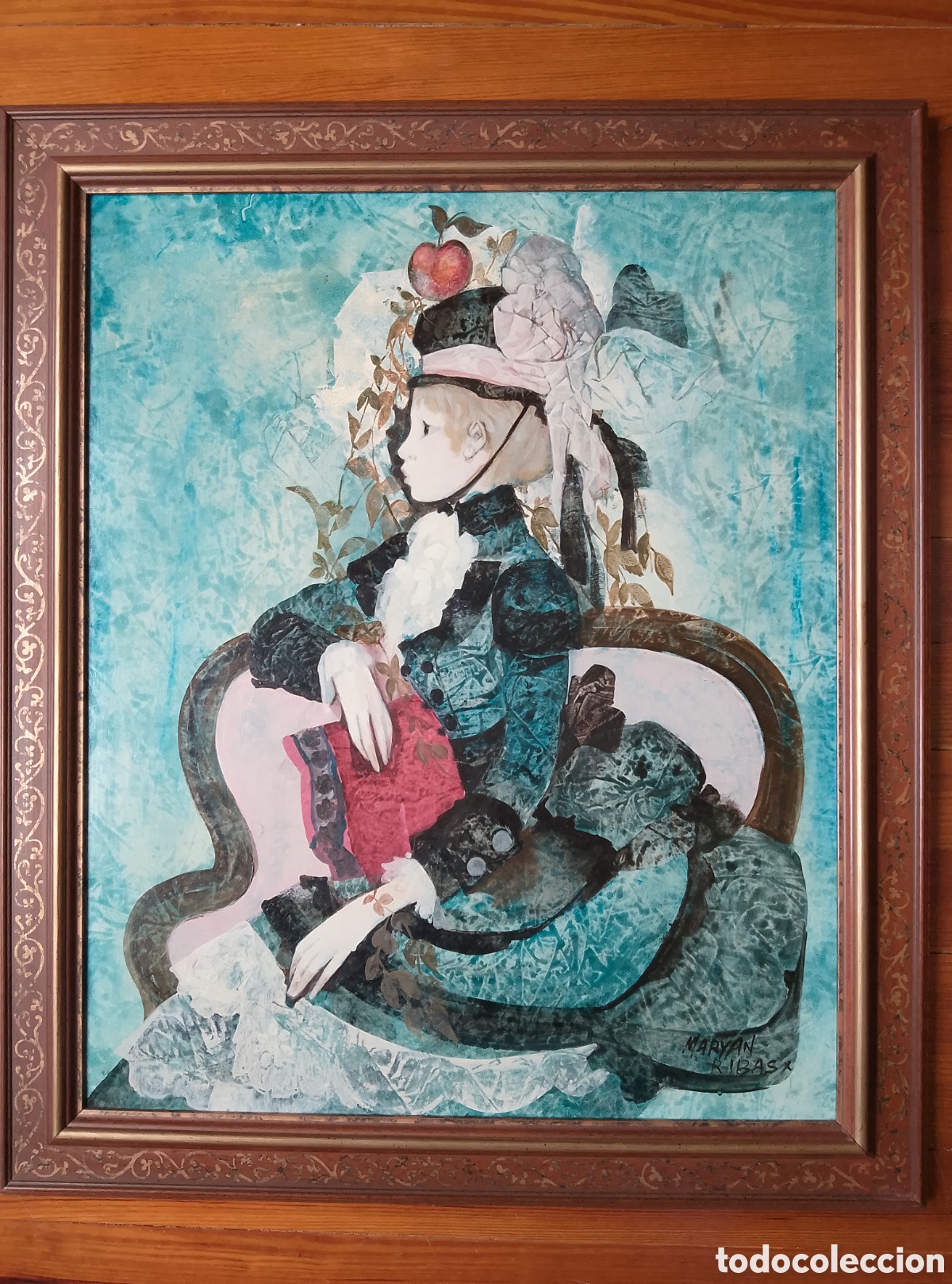 Arte: &Oacute;leo sobre tabla, Maryan Ribas Sicilia
