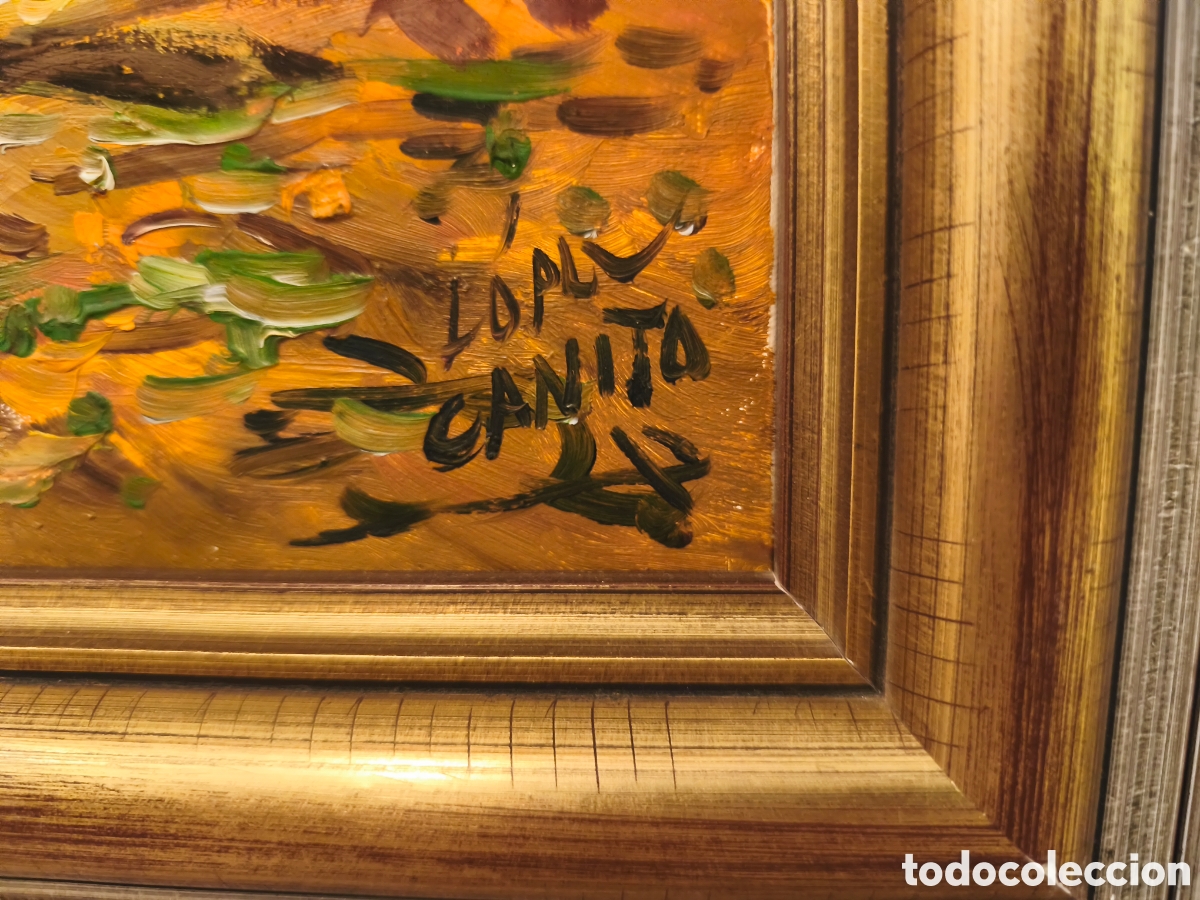 Arte: Cuadro oleo L&oacute;pez Canito - Foto 3