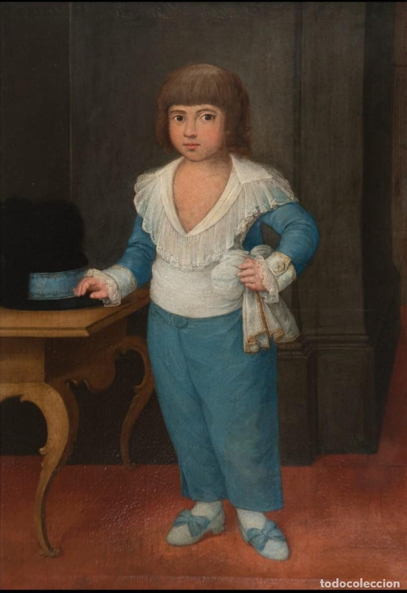 Art: Atribuido a Agust&iacute;n Esteve (Valencia, 1753 - 1820) &rdquo;Retrato de ni&ntilde;o noble&rdquo;