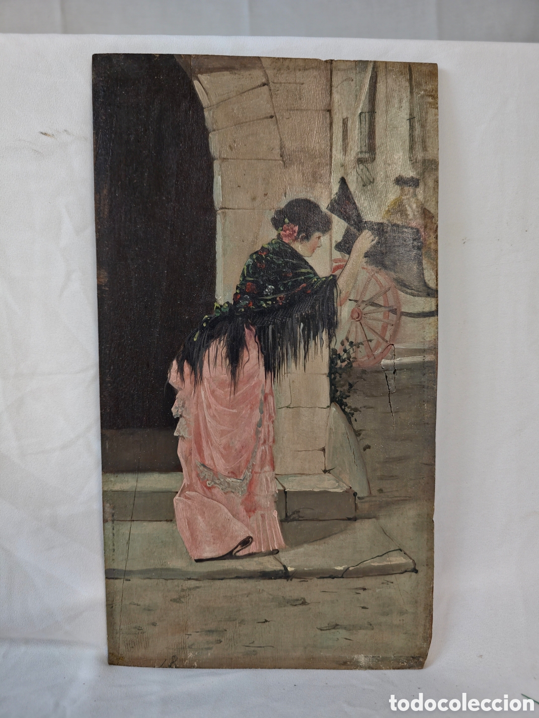 Arte: Escena Costumbrista anonimo - Foto 2