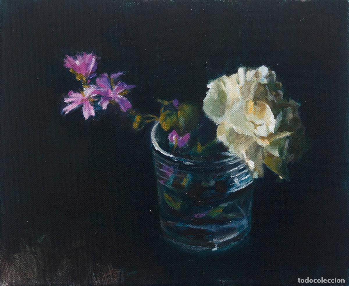 Arte: Cuadro al óleo bodegón 30x25 cm - Foto 1