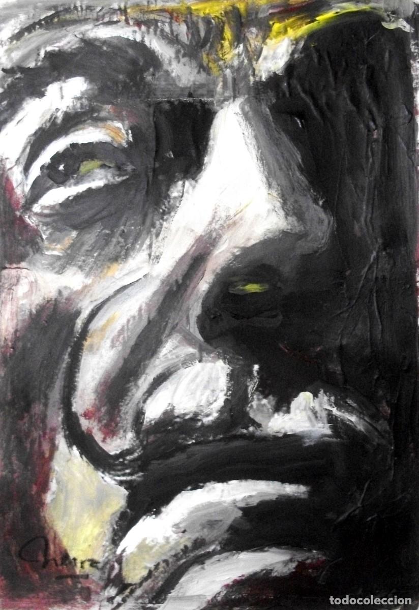 Arte: RETRATO SALVADOR DALI PINTURA ORIGINAL ARTISTA MARCELO NEIRA